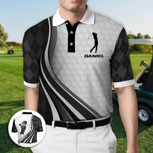 Stylish Golf Swing Polo Shirt - Personalized Gifts For Golfer 04PGLU310725-Homacus
