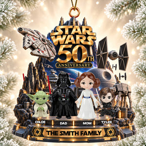 50 Years Of Timeless Memories Ornament - Personalized Anniversary Gift For Family 01OHDT021026-Homacus