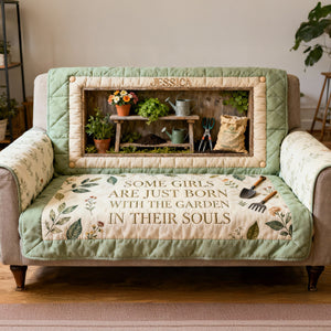 Gardening Quilted Sofa Cover - Personalized Gifts For Garden Lovers 01kita260126-Homacus