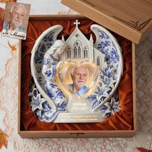 In Loving Memory Acrylic Plaque - Personalized Custom Photo Gift For Christian 01PATA270226-Homacus