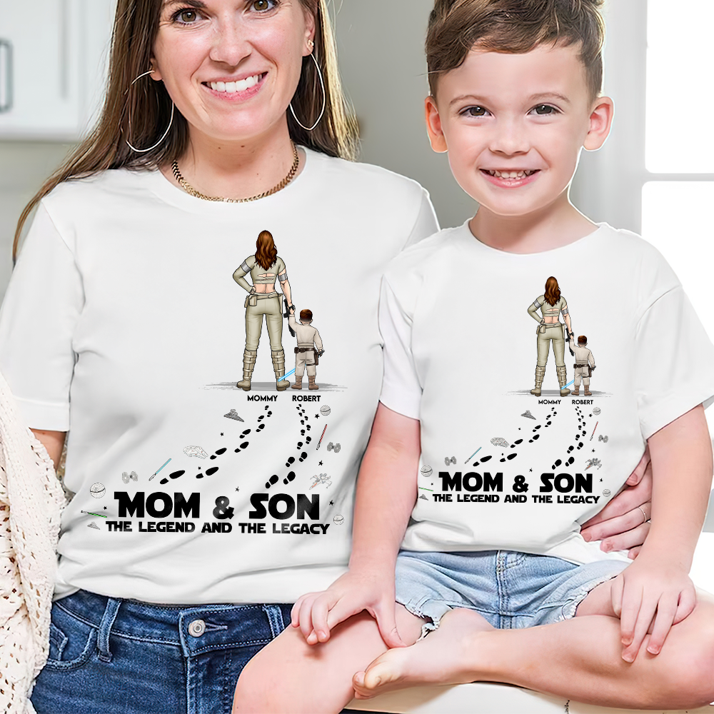 Galaxy Mom Shirt - Personalized Gifts For Mom 05qhpu140425hg-Homacus