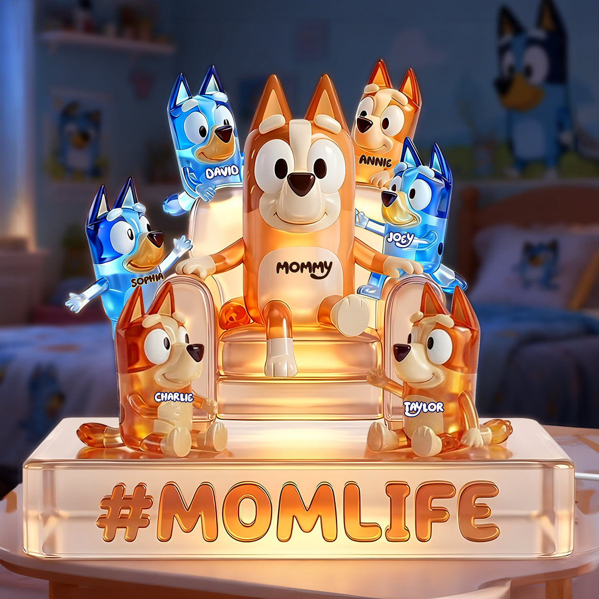 Mom Life Acrylic Light Box - Personalized Gifts For Moms 01ohlu190326-Homacus