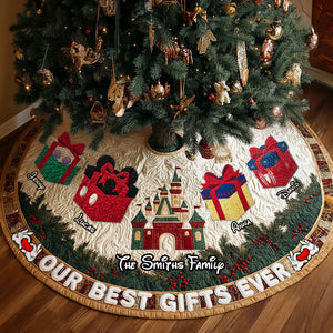 Best Gifts Family Gathering Quilted Tree Skirt, Personalized Gifts For Family 05qhtn011025-Homacus