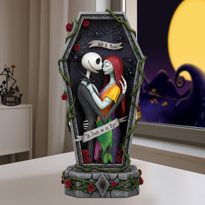 Spooky Couple Forever Acrylic Plaque - Personalized Gifts For Couple 02QHLU220525-Homacus