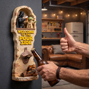 Funny Intoxicated Warriors Wall Hanging Bottle Opener - Personalized Gifts 02tyqn180726-Homacus