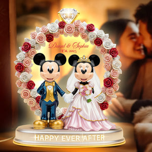 Happy Ever After Light Box Personalized Gifts For Couple 05PGQN281125-Homacus