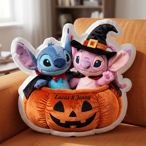 Spooky Sweetheart Custom Shaped Pillow - Personalized Gifts For Couples 01pgtn240826