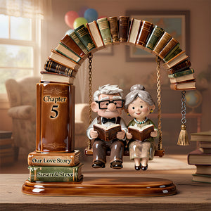 Our Love Story Acrylic Plaque - Personalized Gifts For Couple 02OHDT210126-Homacus