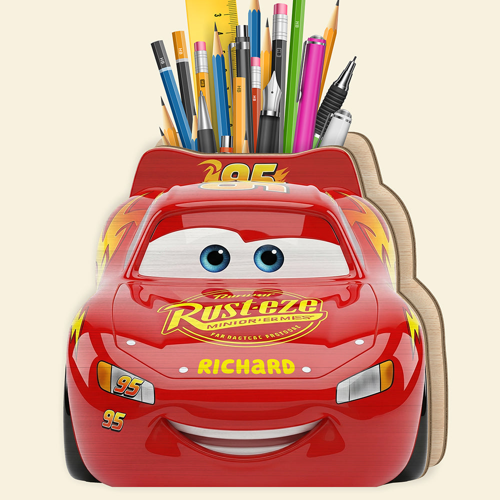 Personalized Gifts For Car Lovers Wooden Pen Holder 01ohqn230725-Homacus