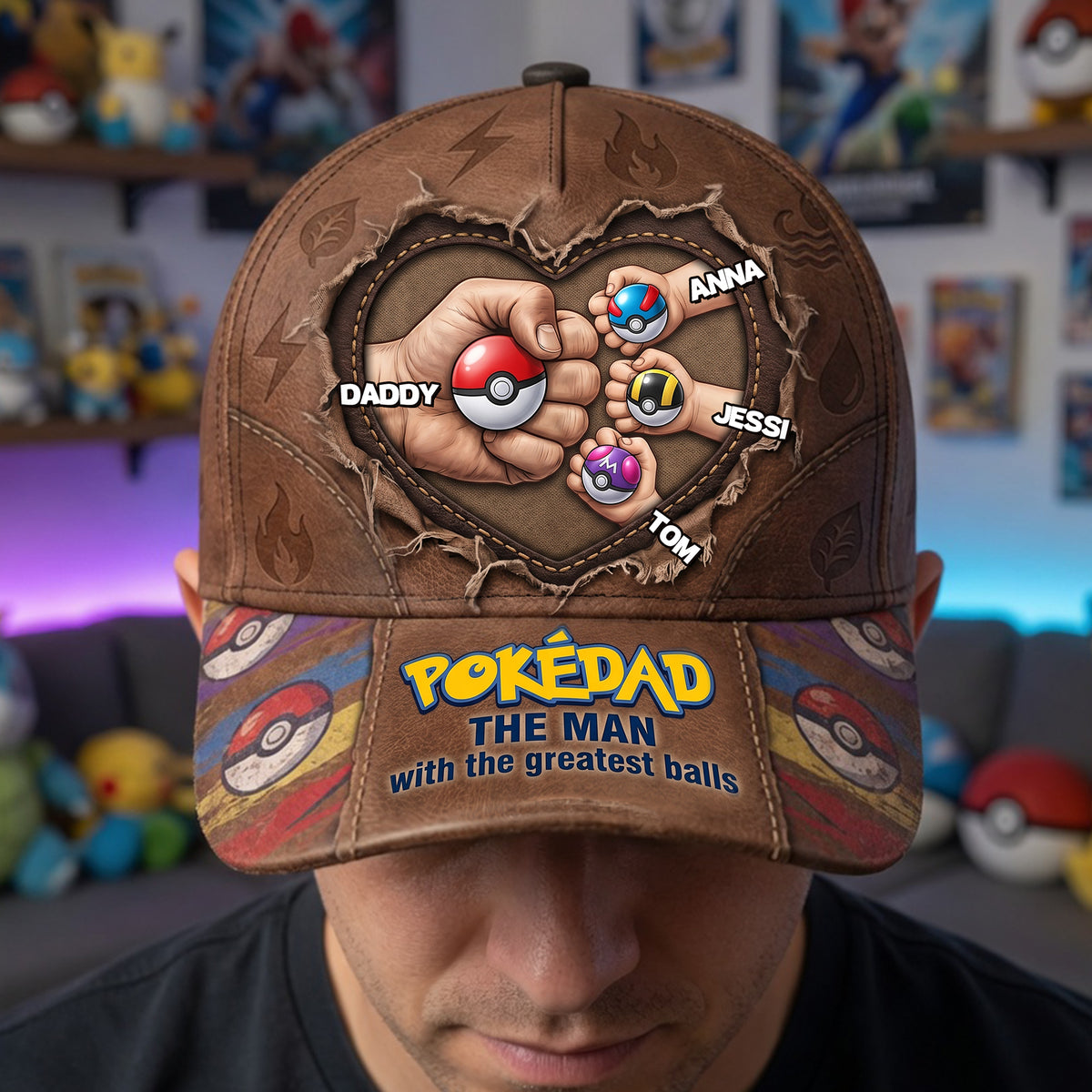 Monster Trainer Classic Cap - Personalized Gifts For Dad 02NALU080526-Homacus