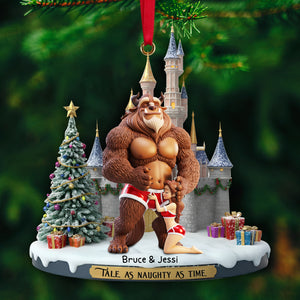 Tale As Naughty As Time Ornament - Personalized Christmas Gift For Couples 01OHLU190925-Homacus