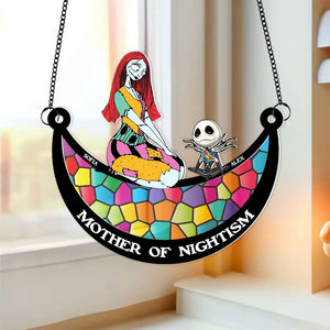 Personalized Gifts For Autism Mom Suncatcher Ornament Mother Of Nightism 02OHMH270225-Homacus