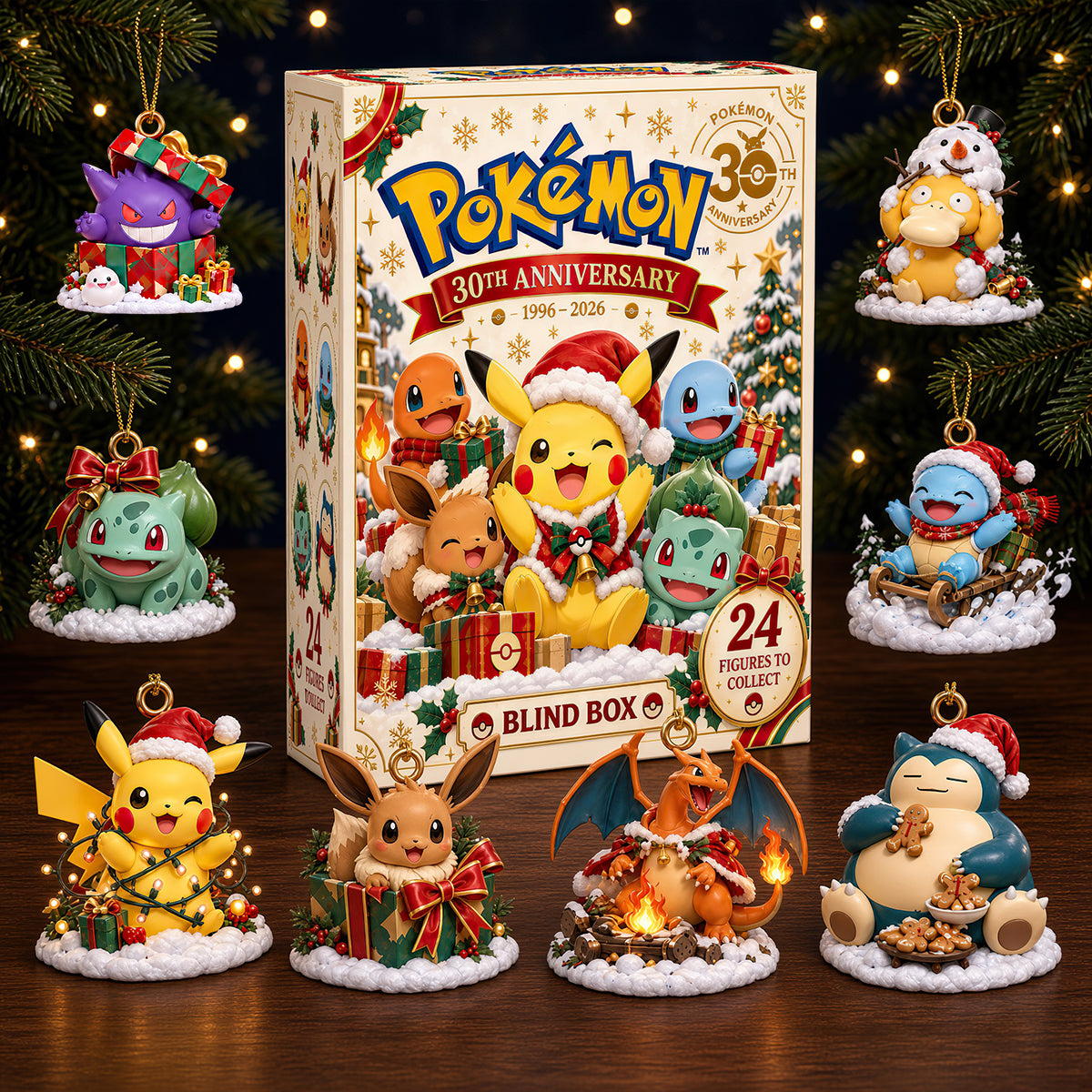 Lovely Mischief Christmas Advent Calendar Blind Box - Personalized Christmas Gifts For Family 01ttdt091026-Homacus