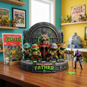 Awesome Father Acrylic Plaque - Personalized Gifts For Dads 02natn080526-Homacus