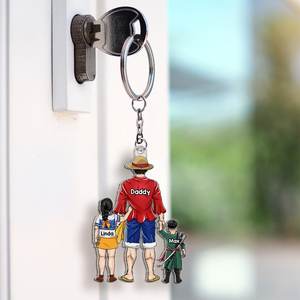 Dad Keychain- Personalized Gifts For Dad 02qhhu120525pa-Homacus