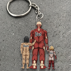 Destruction Dad Keychain Personalized Gifts For Dad 06QHHU020525HH-Homacus