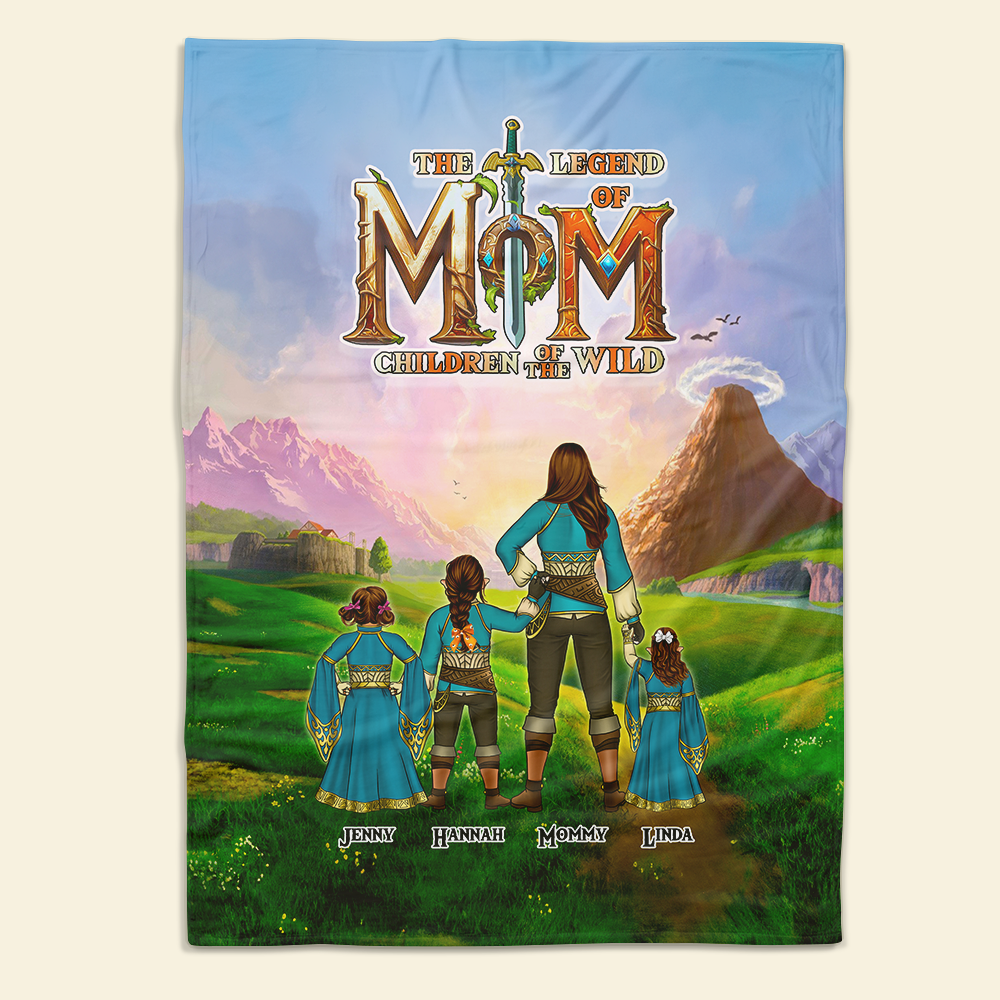 Personalized Gifts For Mom Blanket - The Legend Of Mom Mother's Day 05ACHU210325HG-Homacus