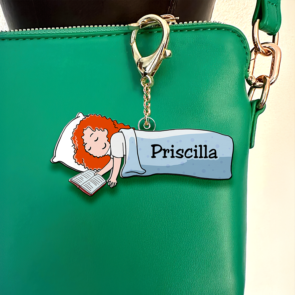 Personalized Gifts For Book Lover Keychain 04QHHU220125HH-Homacus