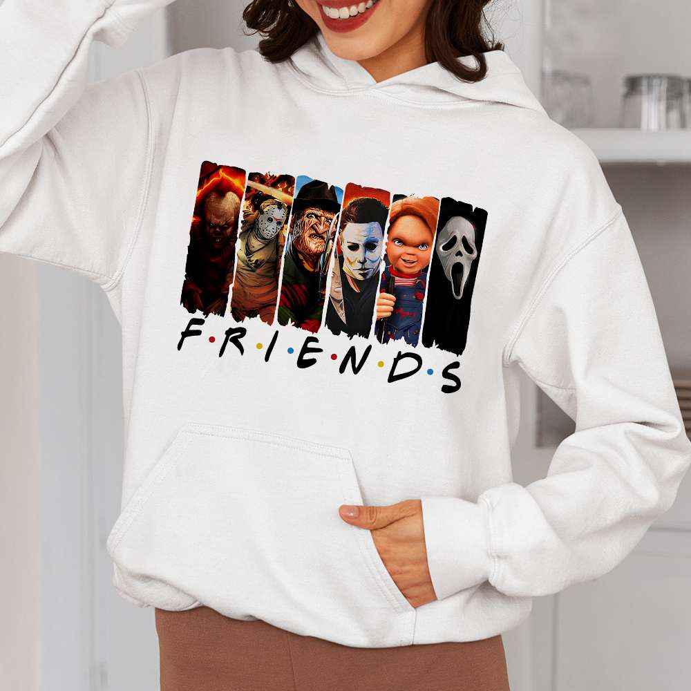 Horror Film Boys Gang 23acxx050824 Halloween Shirt-Homacus