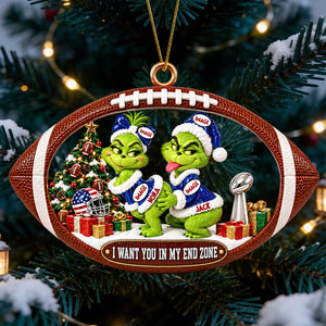 Playfully Naughty Couple Christmas Ornament - Personalized Gifts For Couple 01ohdt071026-Homacus