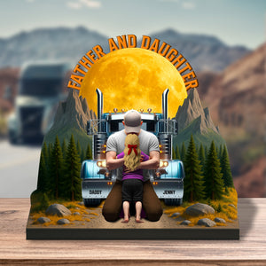 Dad Truck Plaque - Personalized Gifts For Dad 04ohtn210525-Homacus