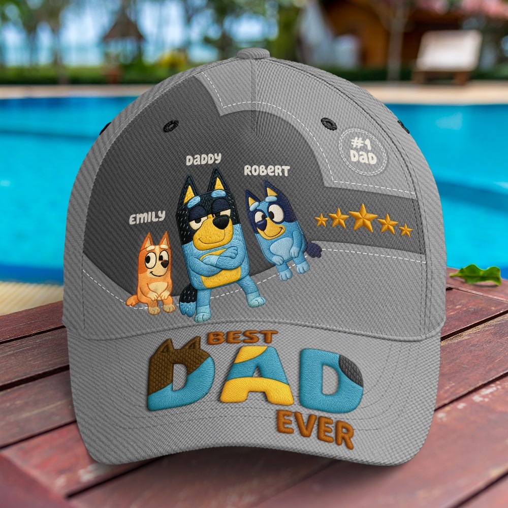 Cartoon Dog Classic Cap Personalized Gifts For Dad 04nadt250425-Homacus