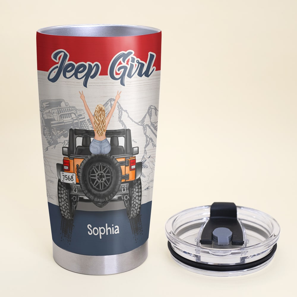 Personalized Gifts For Her Tumbler Some Girls Have Tattoos Pretty Eyes-Homacus