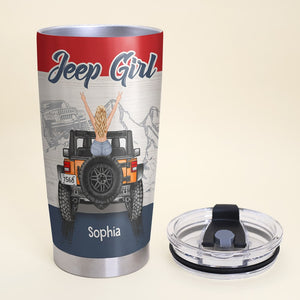 Personalized Gifts For Her Tumbler Some Girls Have Tattoos Pretty Eyes-Homacus