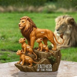 Father Of The Pride Acrylic Plaque Personalized Holiday Gifts For Dad 01ohtn100425-Homacus