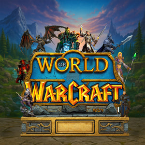 World Warrior Plaque - Personalized Gifts For Game Lovers 02qhtn060625-Homacus