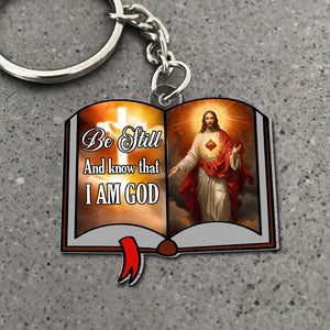 Personalized Gifts For Christian Keychain 02xqtn090125 Jesus I Trust In You-Homacus
