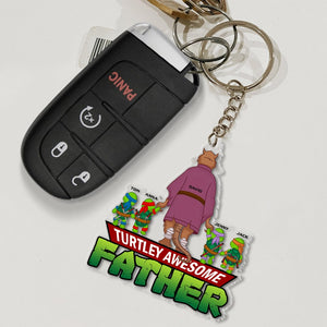 Personalized Gifts For Dad Keychain 05natn180524-Homacus
