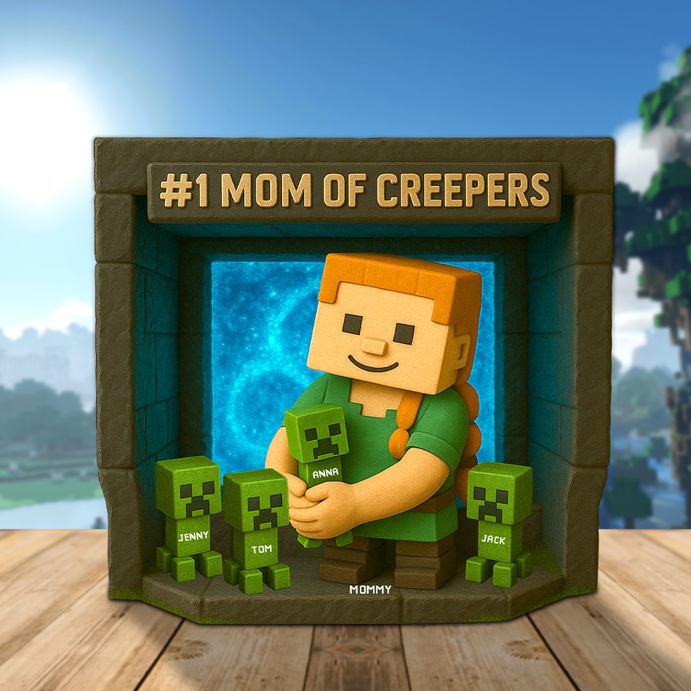 Mom Block Plaque – Personalized Gifts For Mom 02tgtn170425-Homacus