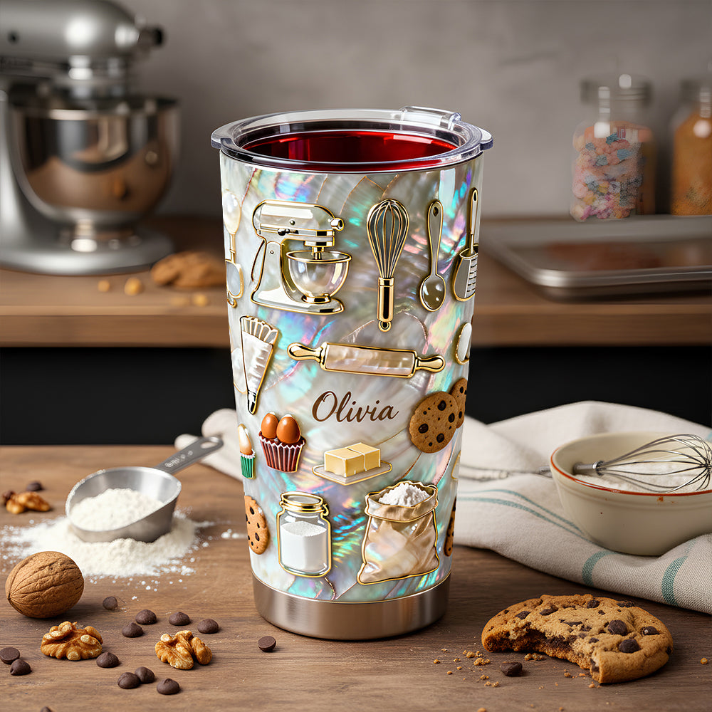 Baking 20oz Tumbler - Personalized Gifts For Baking Lovers 02padt291225-Homacus