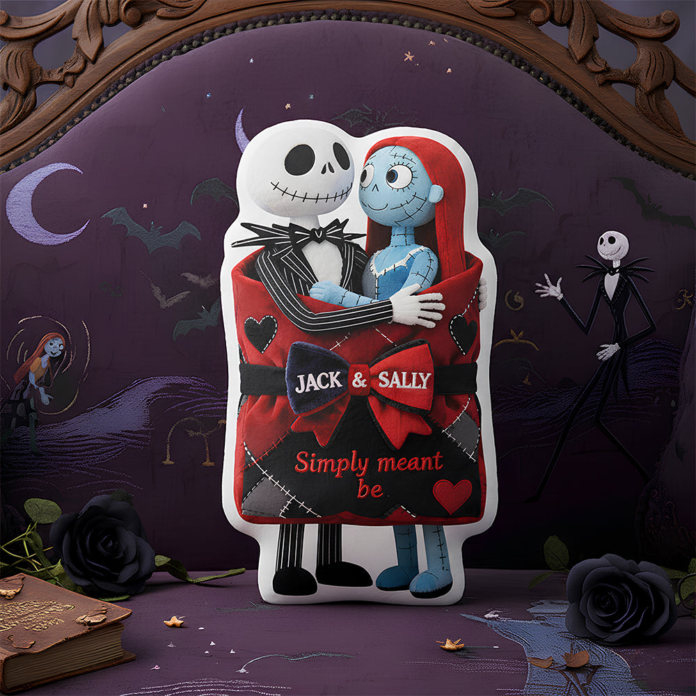 Skeleton Custom Shaped Pillow - Personalized Gifts For Couple 05ohdt301225-Homacus