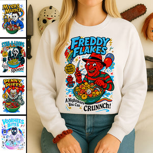 Slasher Loops Shirt – Horror Breakfast Series Gift For Horror Fans 56laxx180725-Homacus