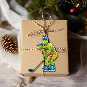 A Playful Twist Acrylic Ornament - Personalized Gift For Sporty Couple 04OHLU291025-Homacus