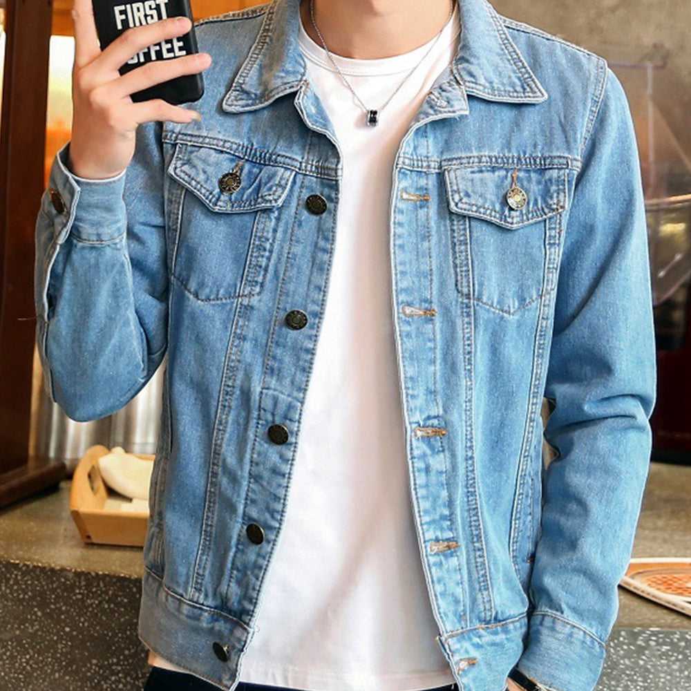 Power Father Denim Jacket - Personalized Gifts For Dad 03huti170525-Homacus