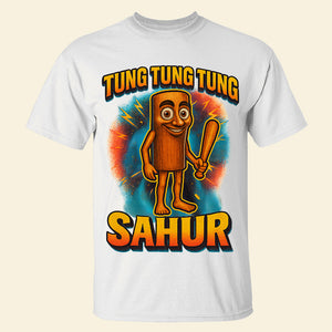 Tung Tung Tung Sahur Brainrot Shirt Gifts For Kids 0322hudt280725-Homacus