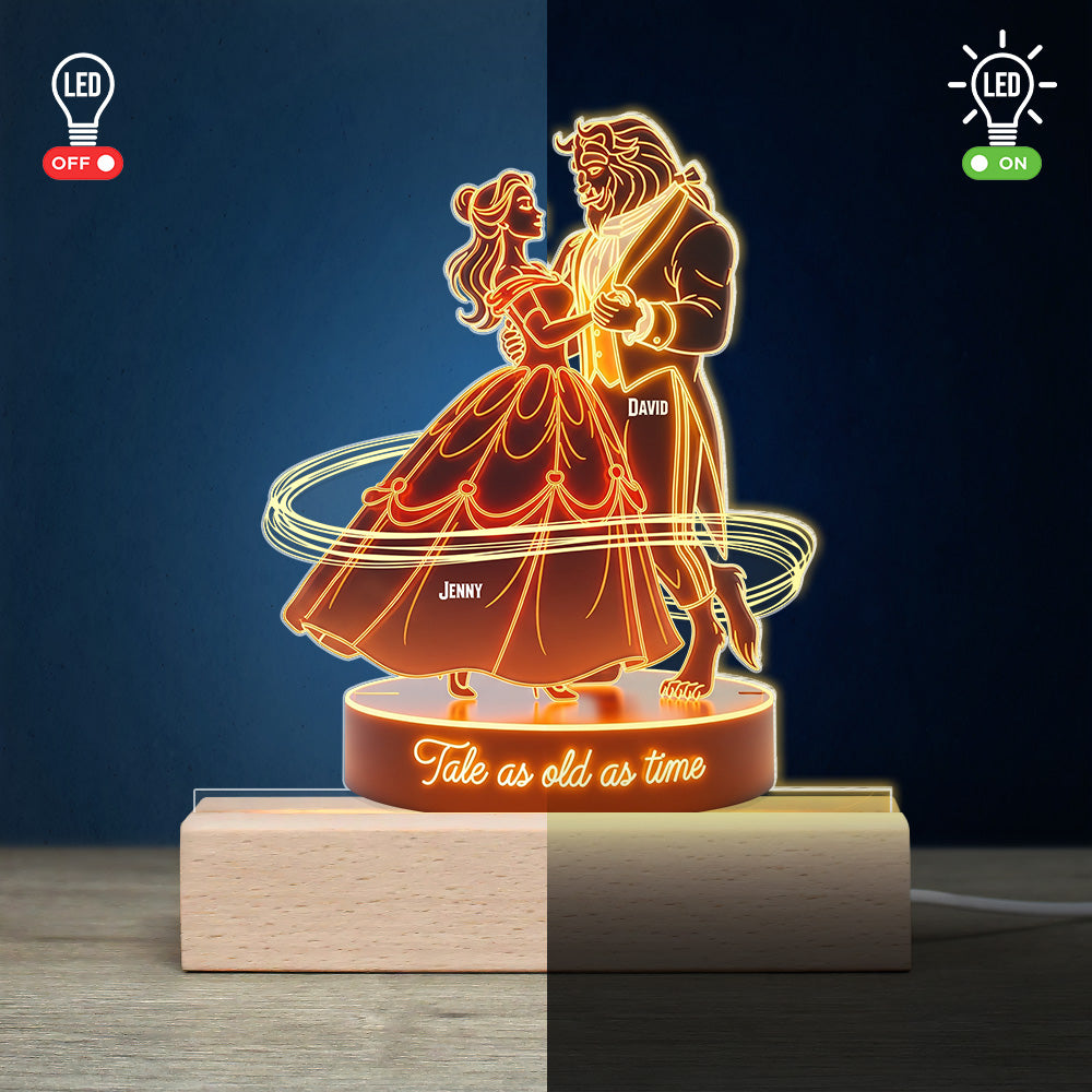 Fairy Tales LED Light Personalized Gifts For Couple 01ohtn190625-Homacus
