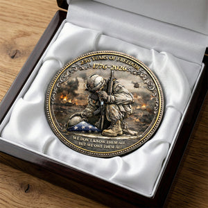Fallen Heroes Tribute Metal Coin – 250th Anniversary Personalized Gift 05TOTN020326-Homacus