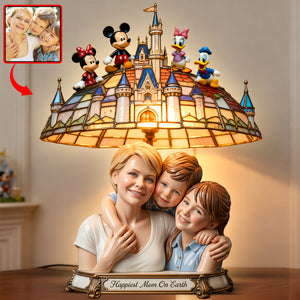 Mom And Kids Light Box Custom Photo Gifts For Mom 02NAQN020426-Homacus