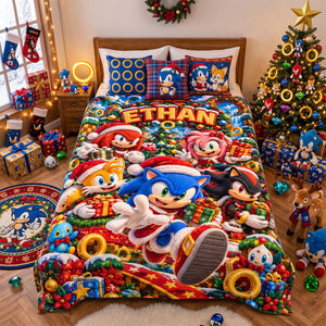 Festive Ring Adventure Blanket - Personalized Gifts For Game Lovers 04NATN201026-Homacus