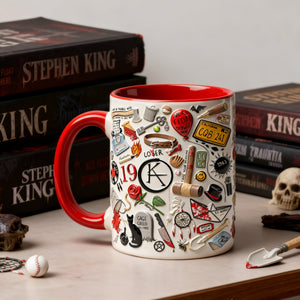 Horror Book Icon Accent Mug - Personalized Gifts 02nalu220126-Homacus