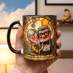 Timeless Love Couple Coffee Accent Mug - Personalized Gifts For Couple 04TOQN270126-Homacus