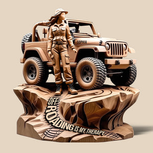 Adventure Acrylic Plaque - Personalized Gifts For Off-Road Lovers 05tgqn270525-Homacus