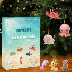 Sea Animals Advent Calendar Acrylic Blind Box - Personalized Gifts For Christmas 11kimg151125-Homacus