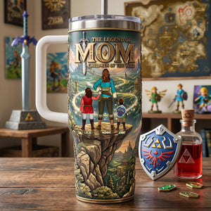 The Legend Of Mom Tumbler Handle - Personalized Gifts For Mom 03NATN170426-Homacus