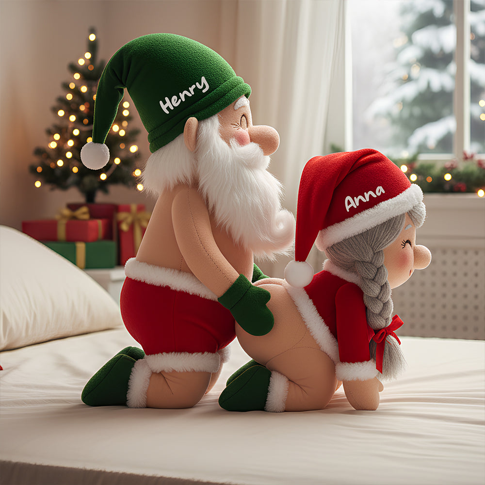 Gnome Old Couple Pillow Personalized Gifts For Couple 01OHDT131125