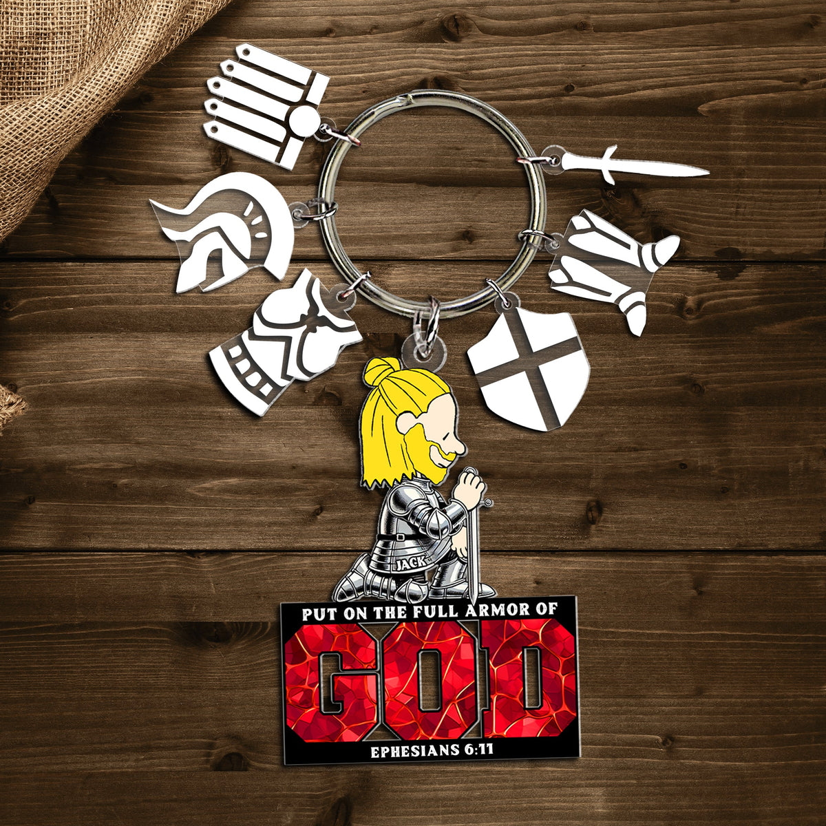 Personalized Gifts For Christian Keychain With Charms 01tgtn170125hg-Homacus